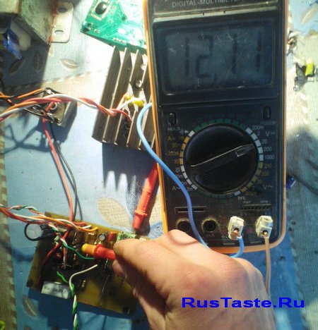 Проверяем опорное на просадку